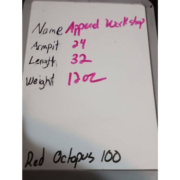 Apparel Workshop Shirt Men's Large Chambray Button Front Short Sleeve - Picture 6 of 6